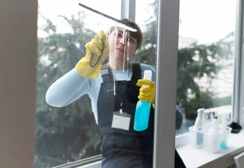 Nettoyage de vitres intérieures et extérieures à Couëtron-au-Perche
